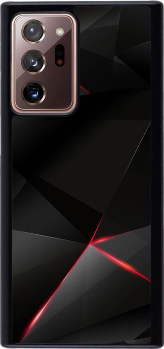 Actual product image PhoneLook Cover Black Red Lines (Samsung Galaxy Note 20 Ultra)