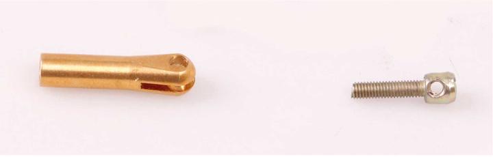 Immagine prodotto Modellbau Lindinger raccordo per fune di tensione in ottone 10 pz. senza bullone, foro 2,5mm