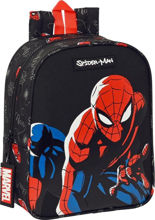 Produktbild Spiderman Kinderrucksack Spider-Man Hero Schwarz 22 x 27 x 10 cm