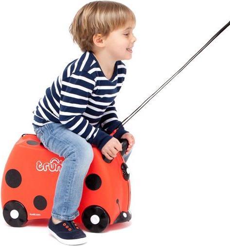 Actual product image Trunki Harley Ladybug suitcase (18 l, Hand luggage (up to 50 litres))