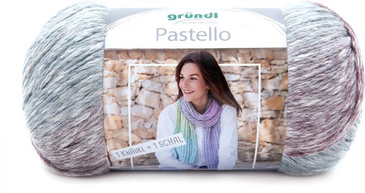 Mallow, Opal pastel colour mottled