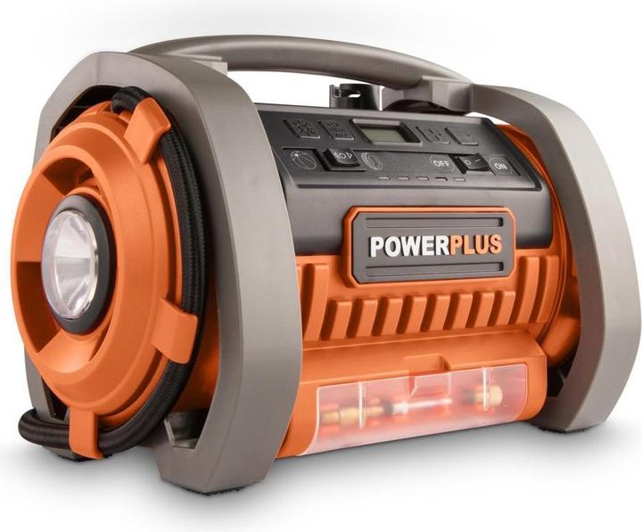 Produktbild Powerplus Dual Power Luftpumpe 20V (OHNE AKKU) (11 Bar)