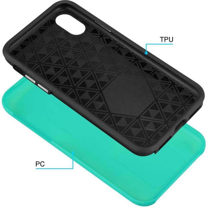 Image du produit Cadorabo Couverture triangulaire hybride (Apple iPhone X)