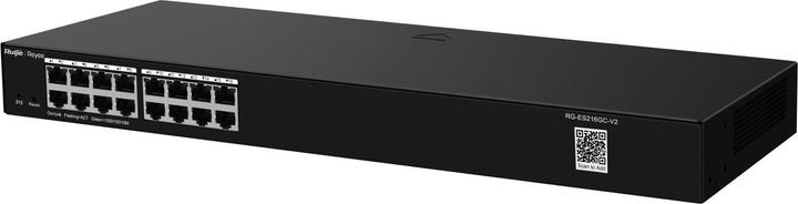 Produktbild Ruijie 16-Port Gigabit Smart Switch, 16 Gigabit RJ45 Ports,19-inch Rack-mountable Steel Case (16 Ports)