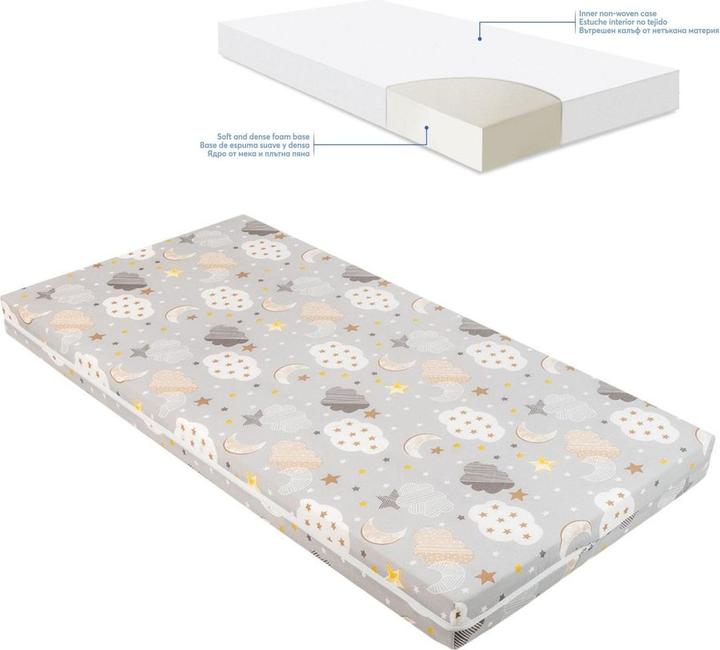 Actual product image Kikkaboo Mattress Fantasia Plus (120 x 60 cm)