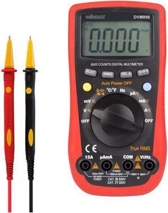 Velleman DVM898 (CAT IV 300V, CAT III 600V)