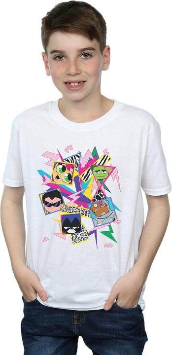 Immagine prodotto Teen Titans Go 80s Icons Maglietta Ragazzi (152, 158)