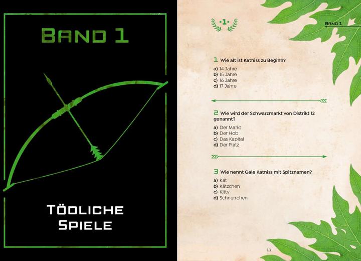 Immagine prodotto Das inoffizielle Quiz für Panem-Fans (mit Decoder-Folie) (Tedesco, Tom Grimm, 2023)
