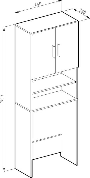 Immagine prodotto Vicco Waschmaschinenschrank