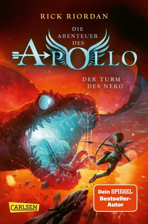 Actual product image Die Abenteuer des Apollo 5: Der Turm des Nero (German, Rick Riordan., 2023)