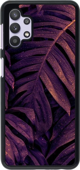 Produktbild PhoneLook Hülle Purple Light Leaves (Samsung Galaxy A32 5G)