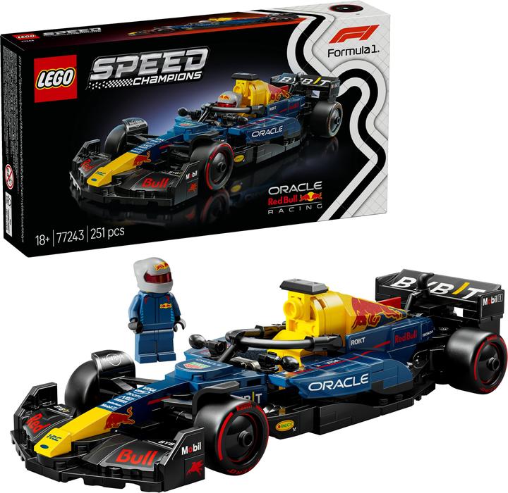 Actual product image LEGO Oracle Red Bull Racing RB20 F1 Rennauto (77243, LEGO Speed Champions)