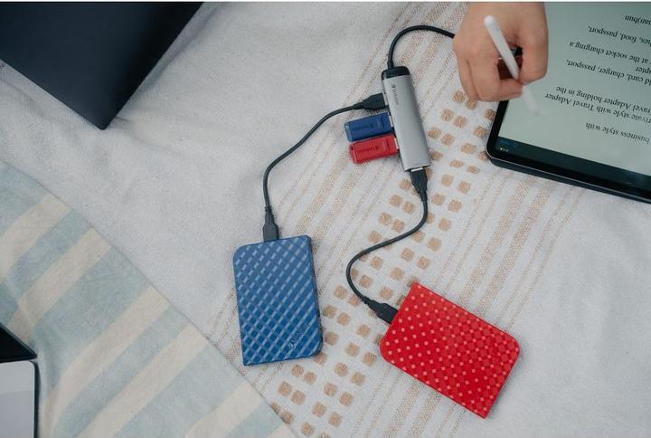 Actual product image Verbatim Multiport (USB-C, 4 Ports)