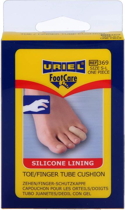 Actual product image Uriel Silicone finger protection cap, 1 pc