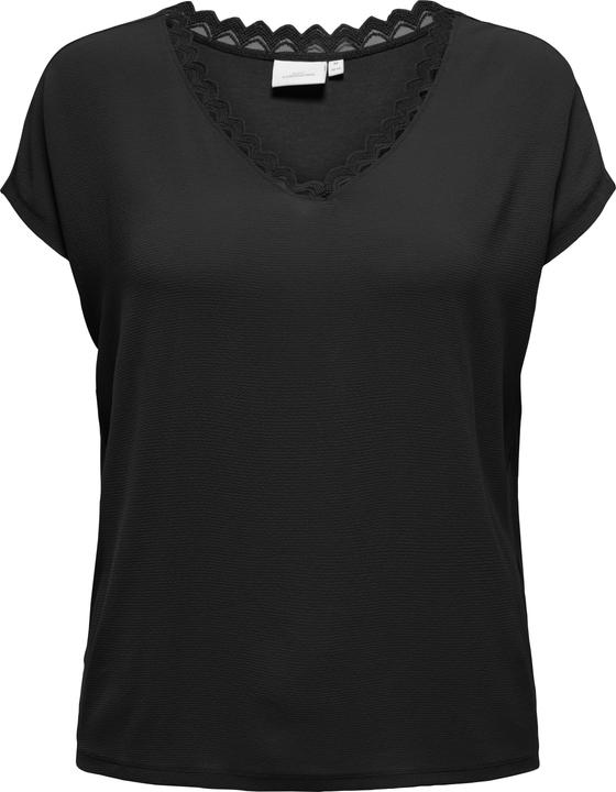 Only Normal geschnitten V-Ausschnitt Curve Top T-shirt (S)