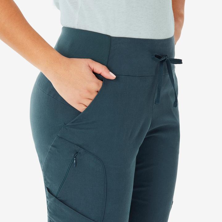 Actual product image Quechua 3/4 Wanderhose Damen - NH500 blau (31)