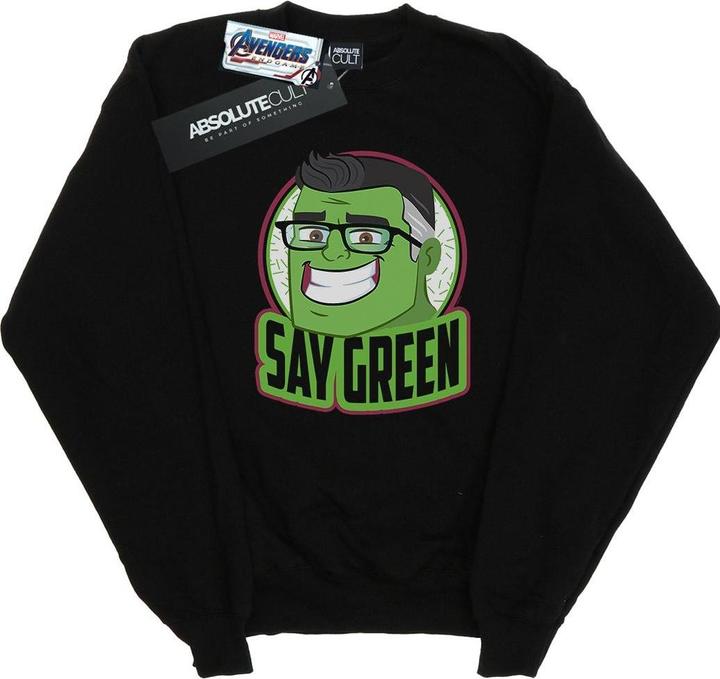 Immagine prodotto Avengers Endgame Hulk Say Green Felpa Uomo (S)