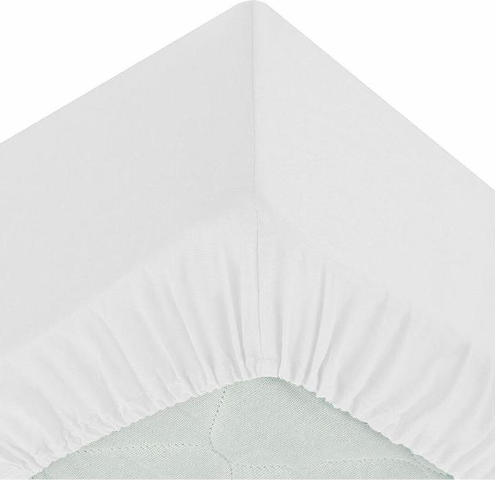 Actual product image Atmosphera Fitted sheet White (90 x 190 cm) (90 x 190 cm)