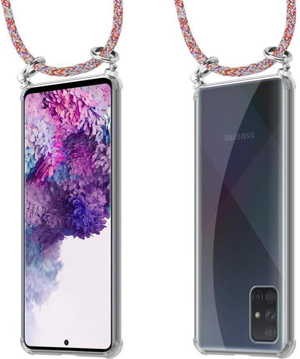 Produktbild Cadorabo TPU Handy Kette SILBER Cover