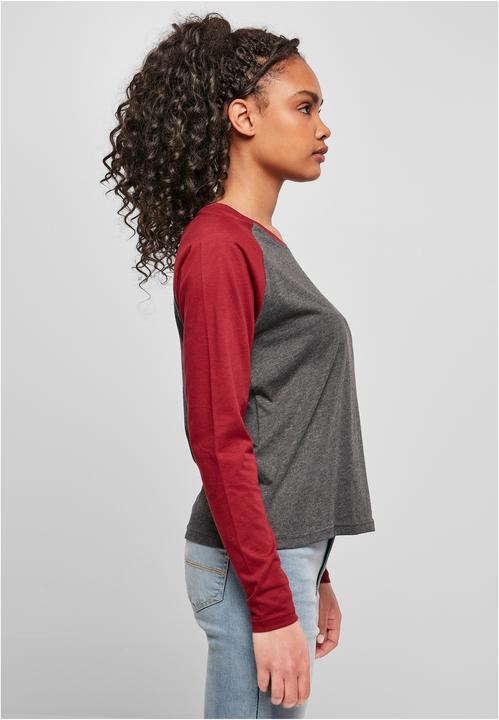 Immagine prodotto Urban Classics Donna Raglan a maniche lunghe a contrasto (L)