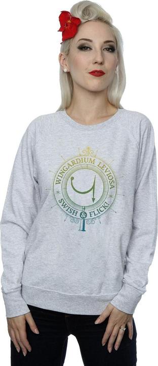 Actual product image Womens/Ladies Wingardium Leviosa Charm Sweatshirt (M)