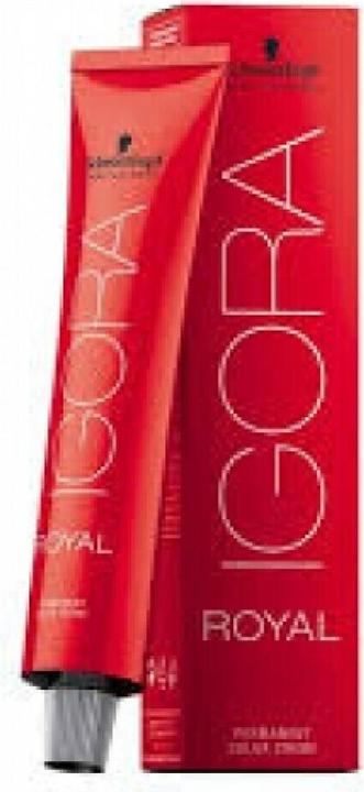 Actual product image Schwarzkopf Igora Royal Permanent Hair Dye 1-1 Blue Black 60ml (EGCN-18)