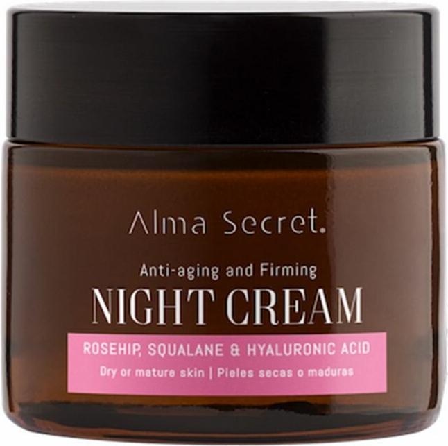 Alma Secret Night Cream Multi-Reparadora Antiedad Pieles Sensibles 50ml (Körpercreme, 50 ml)