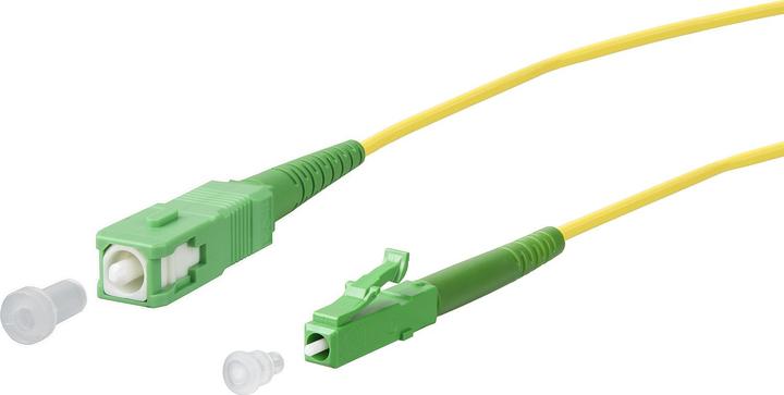 Produktbild Metz Connect LWL-Patchkabel Singlemode OS2 (U/FTP, CAT6, 5 m)