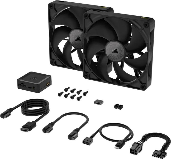 Produktbild Corsair RX Series, iCUE LINK RX140, 140mm Fan, Dual Fan Kit (140 mm, 2 x)