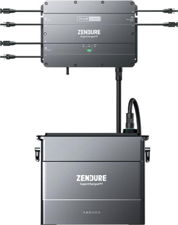 Productafbeelding Zendure SolarFlow Set Smart PV Hub met uitbreidingsbatterij