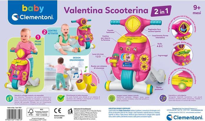 Produktbild Clementoni Valentina Scooterina 2in1