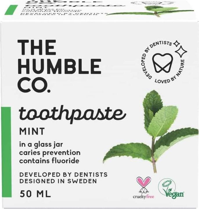 Immagine prodotto The Humble Co. Dentifricio in barattolo di vetroFresco (50 ml)