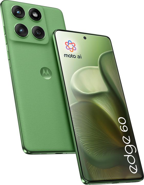 Actual product image Motorola edge 60 (256 GB, Shamrock, 6.67", Dual SIM, 5G)