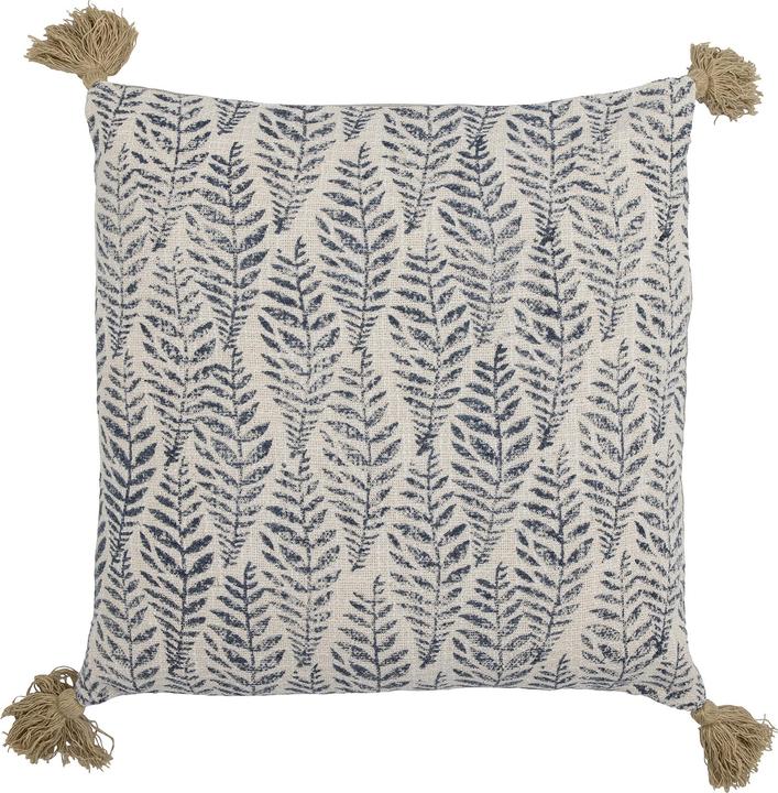 Immagine prodotto Bloomingville Cuscino Farida, Blu, Cotone (45 x 45 cm)