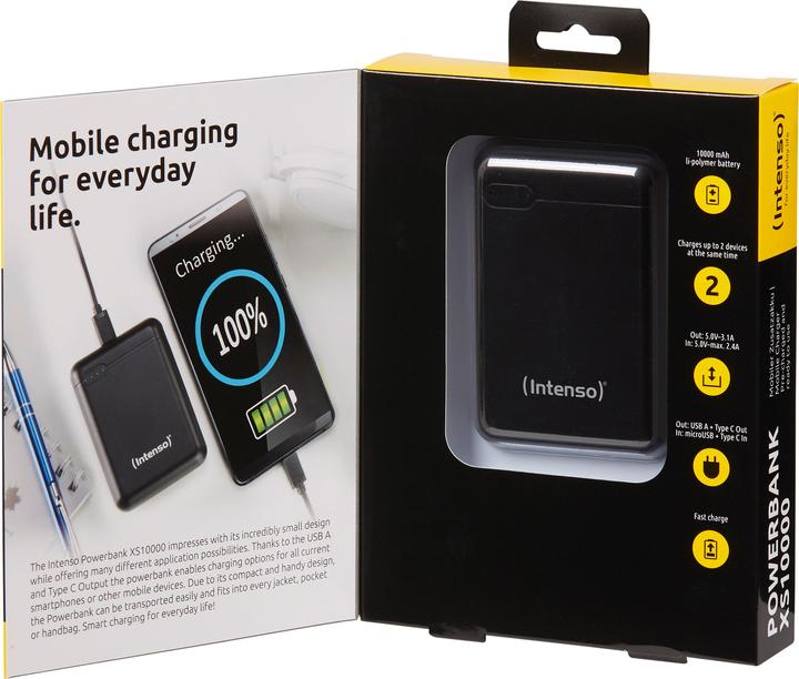 Productafbeelding Intenso XS 10000 (10000 mAh, 37 Wh)