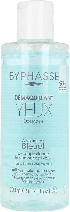 Byphasse DESMAQUILLANTE OJOS Douceur Eye Makeup Remover with Cornflower Extract 200ml (Make-Up Entferner, 200 ml)