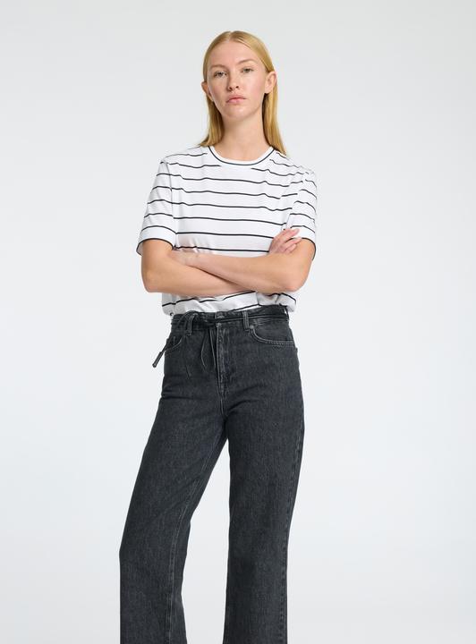Actual product image Selected Femme Striped T-Shirt (L)