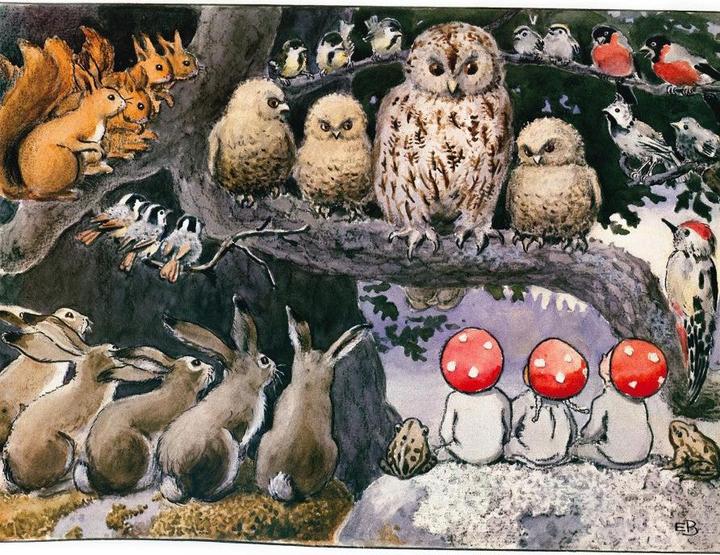 Produktbild Die Wichtelkinder (Deutsch, Elsa Beskow, 2014)