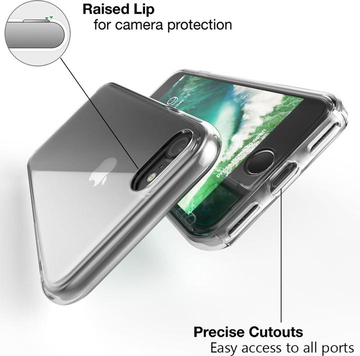Image du produit Nalia Étui pour téléphone portable à 360 degrés (Apple iPhone 7, Apple iPhone SE (2ème génération))