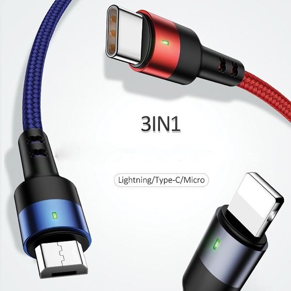Produktbild Usams 3in1 (0.35 m, USB 3.0)