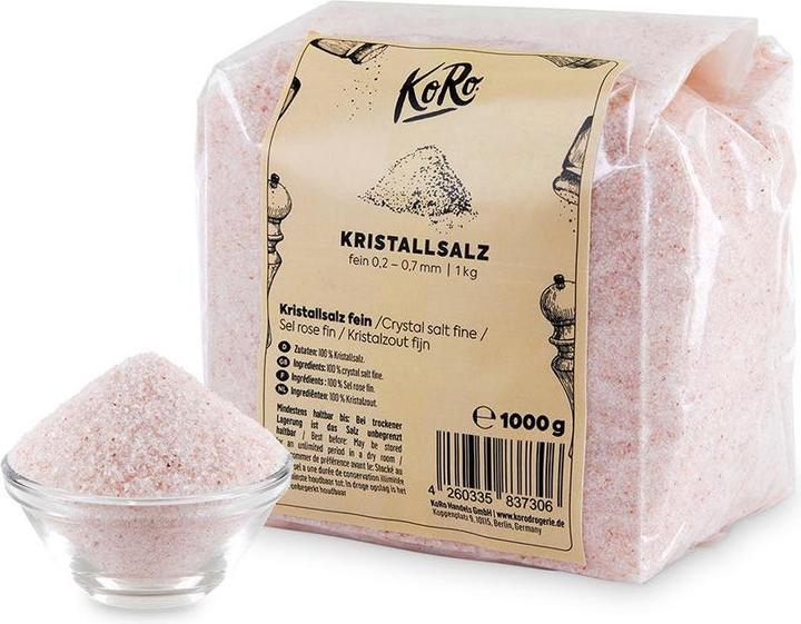 KoRo Sel cristallisé fin (1000 g)