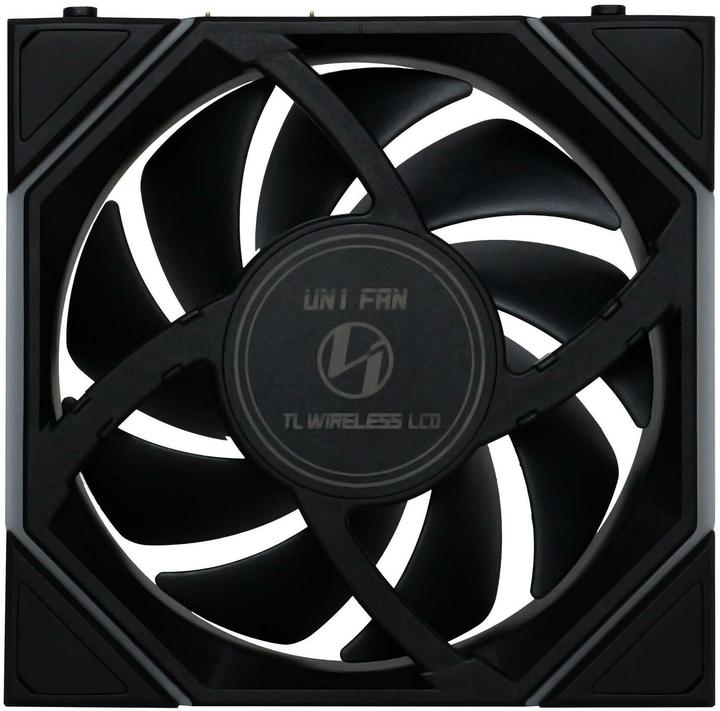 Lian-Li UNI FAN TL Wireless LCD Lüfter, ARGB, PWM, 3er-Pack inkl. Controller - Reverse Blade, 120mm (120 mm, 1 x)
