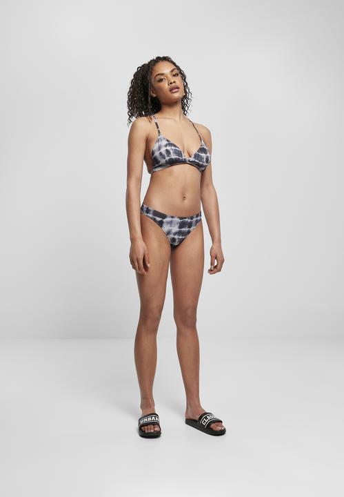 Actual product image Urban Classics Ladies Tie Dye Triangle Back Bikini - 15629 (S)