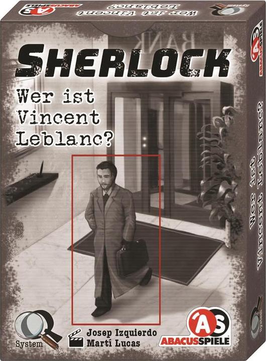 Actual product image Abacus Sherlock - Who is Vincent Leblanc (German)