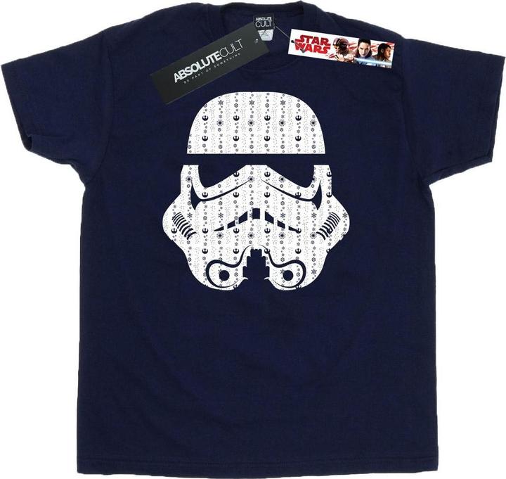 Immagine prodotto Star Wars Christmas Stormtrooper Helmet Maglietta Uomo (3XL)