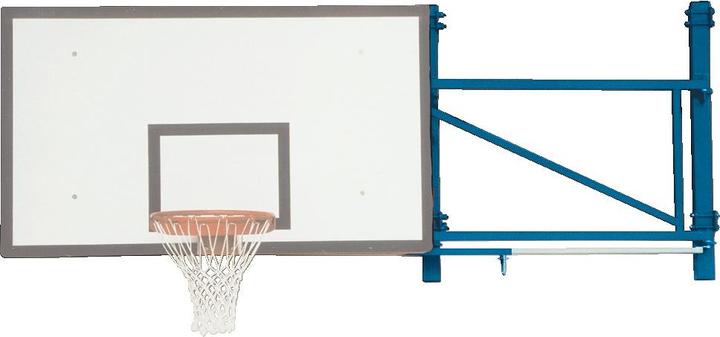 Sport-Thieme Basketball wall scaffold swivelling