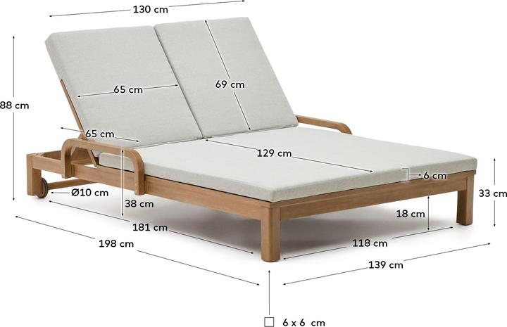 Produktbild Kave Home Sonsaura (139 cm)