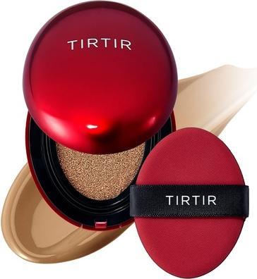 Actual product image TirTir Mask Fit Red Cushion Foundation Full Coverage Weightless Skin Fit (#35N Walnut)