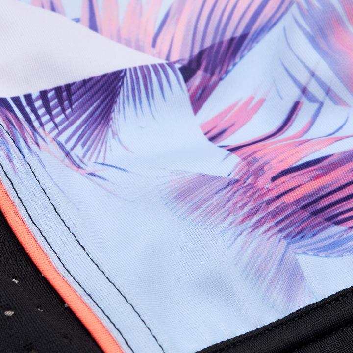 Image du produit Olaian Haut de maillot de bain surf brassière fille - 900 Baha posy rose (8, 9, 10)