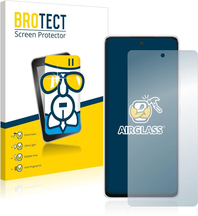 BROTECT Air Glass Panzerglasfolie (1 Stück, Samsung Galaxy A53 5G)
